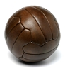 Bild von JW & Sons - Retro Fußball 1950 - Braun