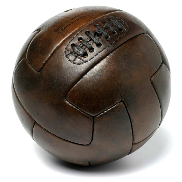 Bild von JW & Sons - Retro Fußball 1940 - Braun