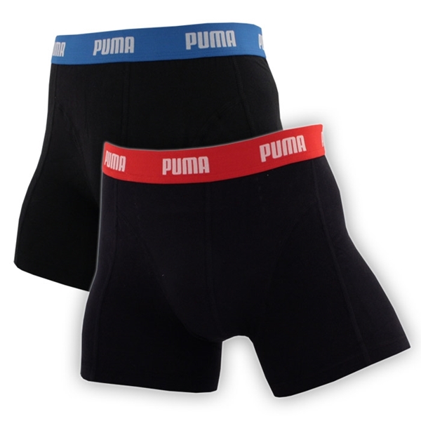 Bild von Puma - Basic Boxershorts 2ER - Rot/ Blau