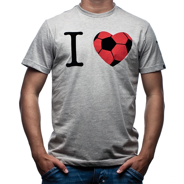 Bild von COPA Football - I Love T-shirt - Grey