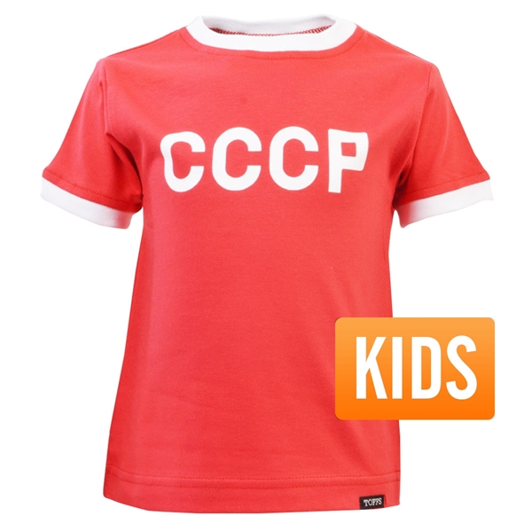 Bild von TOFFS - CCCP Retro Ringer T-Shirt Kids - Rot