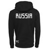 Bild von FC Eleven - Russland Kapuzenpulli - Schwarz