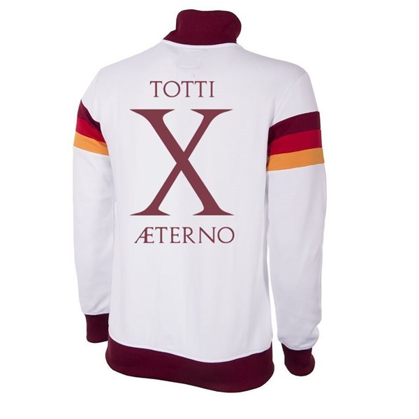 Bild von COPA Football - AS Roma Retro Trainingsjacke 1981-1982 + Totti X Aeterno