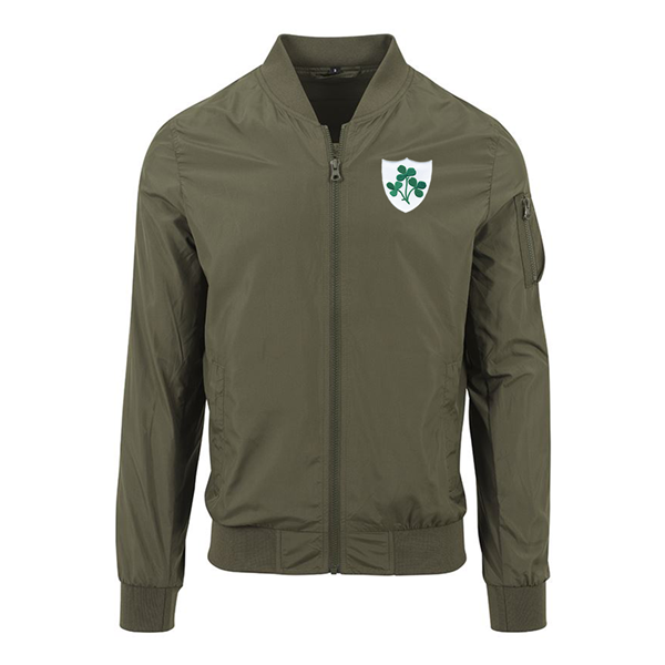 Bild von Rugby Vintage - Irland Bomber Jacket - Grun