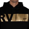 Bild von Rugby Vintage - Legend Colour Banner Kapuzenpulli - Schwarz/Gold