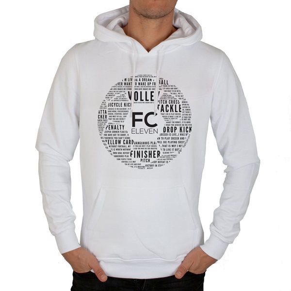 Bild von FC Eleven - Dream Football Kapuzenpulli - Weiss