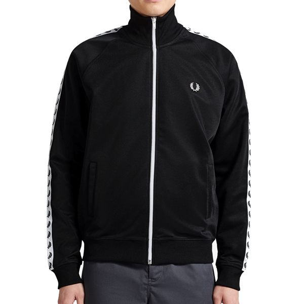 Fred Perry - Taped Track Jacket - Black