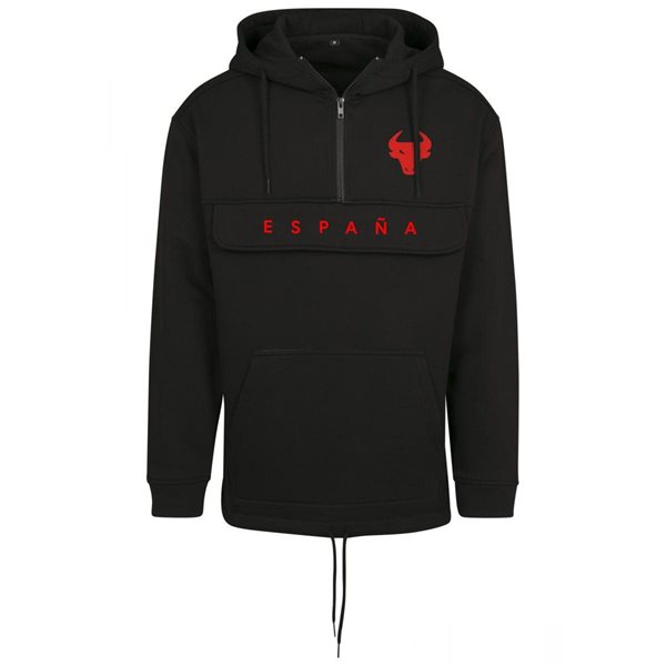 FC Eleven - Espana Anorak Hoodie - Black