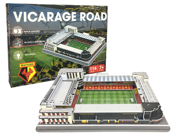 Watford FC Vicarage Road 3D puzzel
