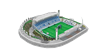 Real Madrid Estadio Alfredo Di Stefano - 3D Puzzle