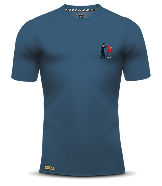 FC Kluif - Bobby Hooligan T-Shirt - Blue