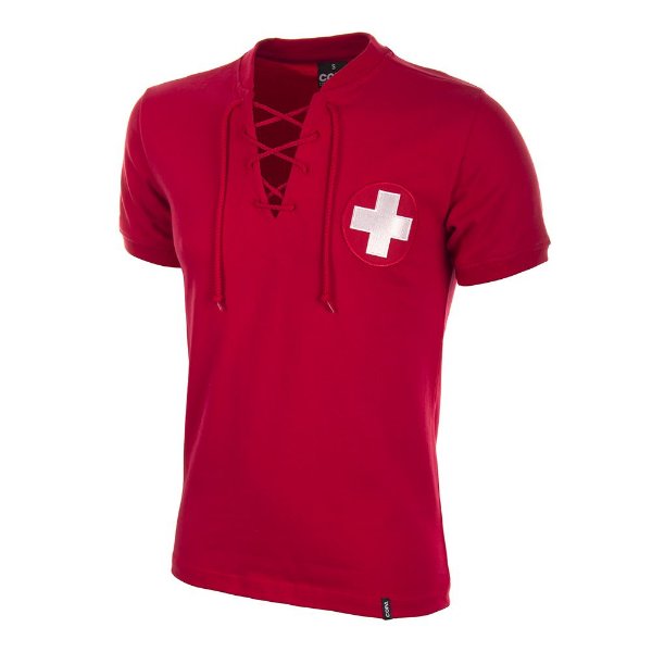 Switzerland Retro Football Shirt World Cup 1954