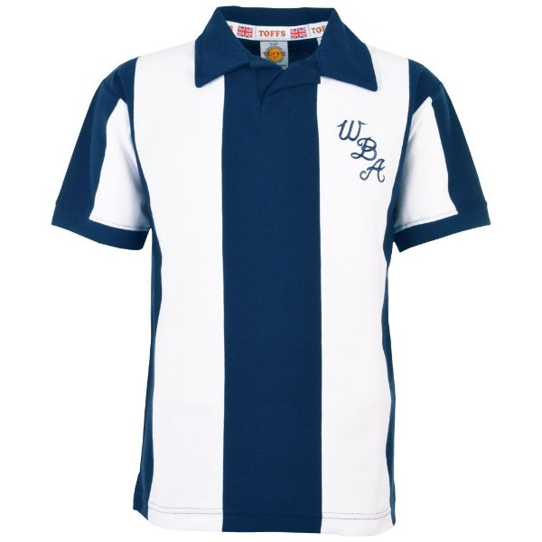 West Bromwich Albion Retro Voetbalshirt 1975-1977