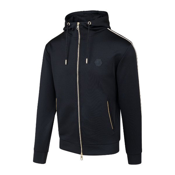 Cruyff - Santino Scuba Hooded Trainingsjack - Zwart