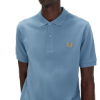 Fred Perry - Plain Polo Shirt - Ash Blue