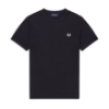 Fred Perry - Ringer T-Shirt - Navy