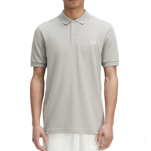 Fred Perry - Plain Tennis Polo Shirt - Limestone