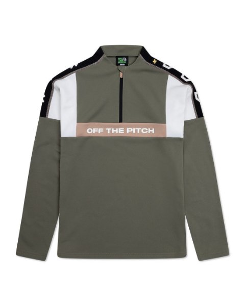 OTP x Robey - Héctor Half Zip Track Top - Army Green