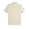 Fred Perry - Twin Tipped Poloshirt - Oatmeal/ Ecru/ Black