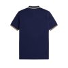 Fred Perry - Twin Tipped Poloshirt - French Navy/ Ice Cream