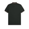 Fred Perry - Twin Tipped Polo Shirt - Night Green/ Warm Grey/ Light Rust