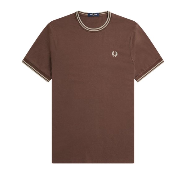 Fred Perry - Twin Tipped T-Shirt - Carrington Brick