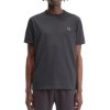 Fred Perry - Ringer T-Shirt - Anchor Grey