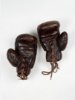 Bild von JW & Sons - Vintage Leder-Boxhandschuhe 1920 - Dunkelbraun