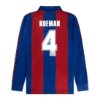 Bild von Meyba - Barcelona Retro Fussballtrikot 1989-1992 (Lange Ärmel) + Koeman 4