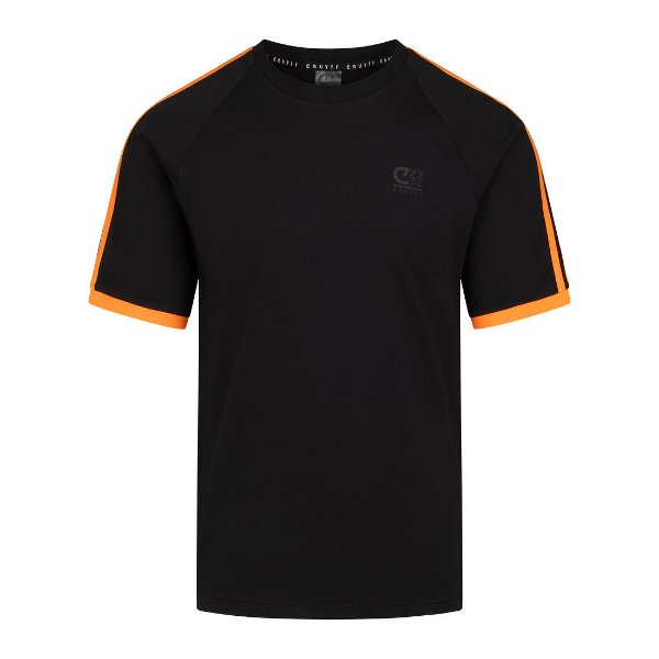 Cruyff Holland Away Onyx T-Shirt - Black/Grey
