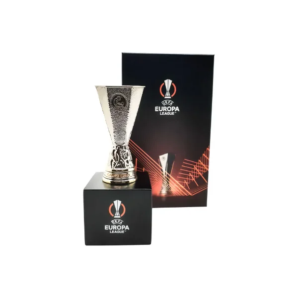 UEFA Europa League Trofee Replica op Display Stand (7 cm)