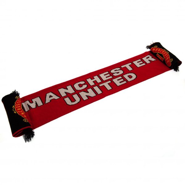 Manchester United Stripe Supporter Scarf