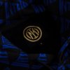 COPA Football - FC Internazionale All Over Pattern Hooded Sweater - Black/ Blue