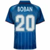 Bild von AC Milan 4. Retro-Fußballtrikot 1995–1996 + Boban 20