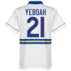 Leeds United Retro Voetbalshirt 1993-1995 + Yeboah 21