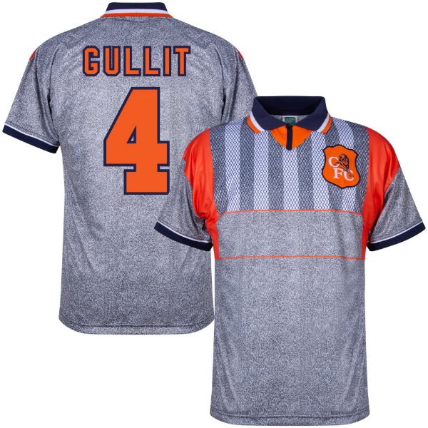 Chelsea Retro Shirt Uit 1994-1996 + Gullit 4